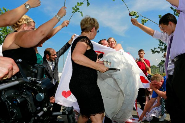 Fotoreportage nach der Trauung