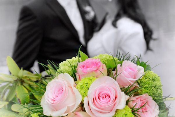 Brautstrauß aus Rosen