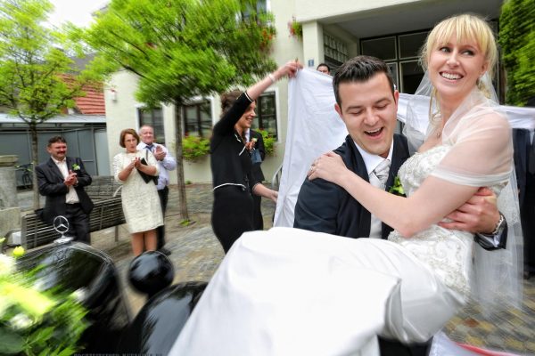 Fotoreportage: nach der Trauung