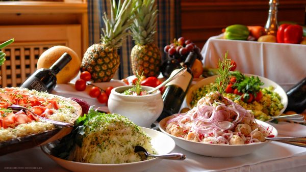 Hochzeitsbuffet für Hochzeitsfeier