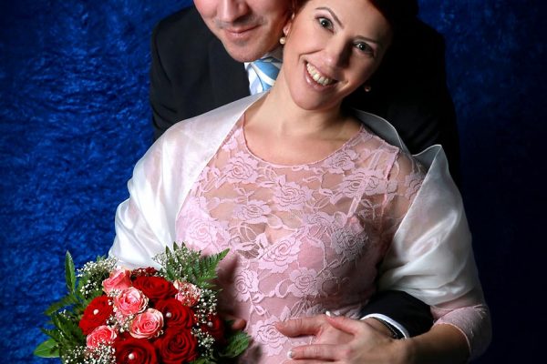 Hochzeitsfoto im Fotostudio Wagner