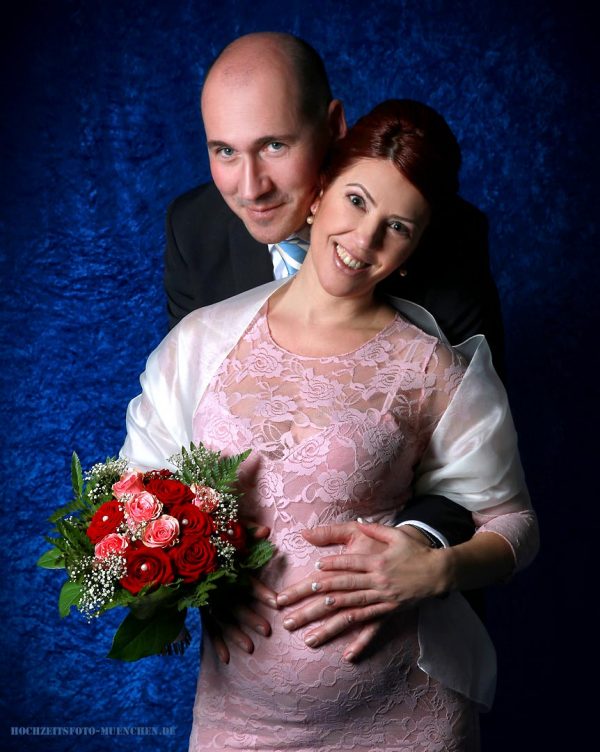 Hochzeitsfoto im Fotostudio Wagner