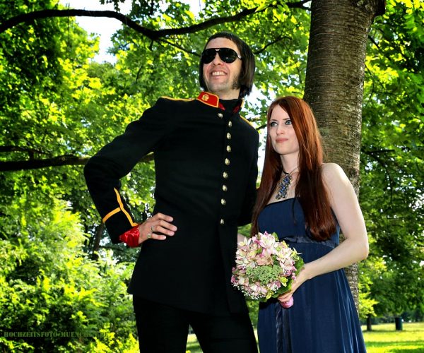 Hochzeit Shooting im Englischen Garten